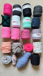 Hoooked Zpagetti tshirt garen nieuw en gebruikt, Hobby en Vrije tijd, Breien en Haken, Ophalen of Verzenden, Zo goed als nieuw