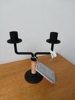 Candleabrum made of Rattan and Metal by H&M Home., Zwart, Nieuw, Ophalen of Verzenden, Metaal