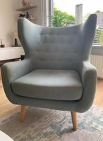 Fauteuil sofacompany grijs/blauw, Ophalen, Gebruikt, 75 tot 100 cm, 50 tot 75 cm