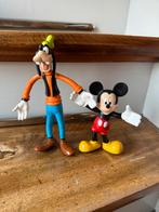 Disney figuren | Mickey Mouse en Goofy, Ophalen of Verzenden, Mickey Mouse, Zo goed als nieuw, Beeldje of Figuurtje