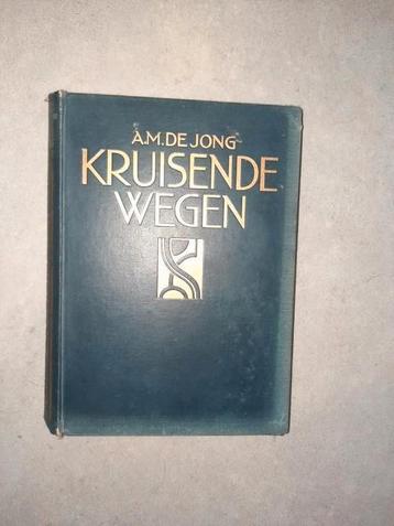 Antiek boek uit 1929: Kruisende wegen beschikbaar voor biedingen