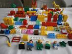 Leuke verzameling lego duplo bouwstenen, poppetjes, wagentje, Ophalen of Verzenden, Zo goed als nieuw, Losse stenen, Duplo