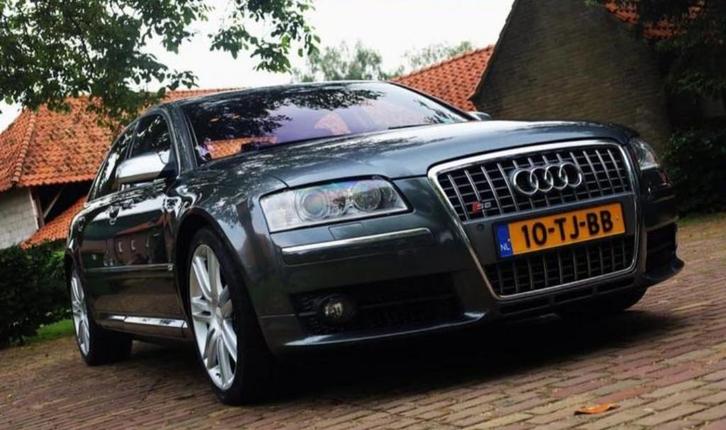 Audi S8 5.2 331KW Quattro AUT 2006 Grijs, Auto's, Audi, Particulier, S8, Benzine, G, Sedan, Automaat, Origineel Nederlands, Zilver of Grijs