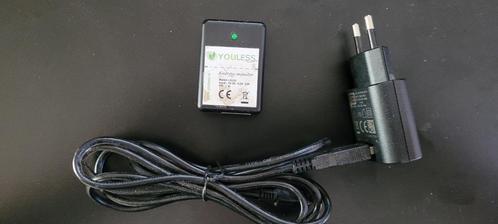 Youless LS110  energiemeter, Doe-het-zelf en Verbouw, Meetapparatuur, Gebruikt, Elektriciteit, Ophalen of Verzenden