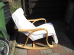 Schommelstoel / Relaxstoel / wit / keurige staat / 30 euro /, Ophalen, Gebruikt, Hout