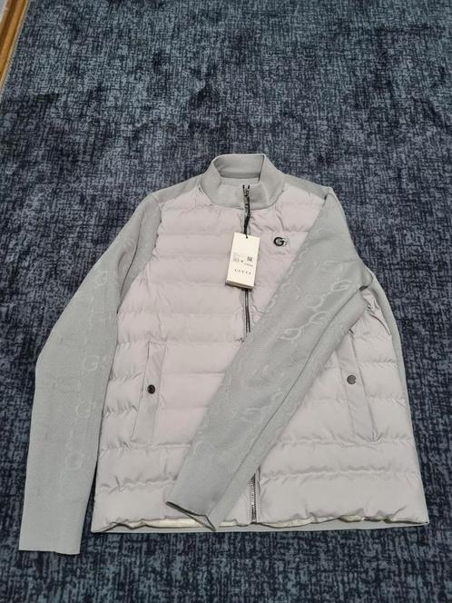 Gucci kwaliteit jas!, Kleding | Heren, Jassen | Zomer, Nieuw, Maat 48/50 (M), Grijs, Ophalen of Verzenden