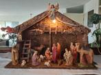 Kerststal 77 cm breed incl. Beelden 18 cm groot, Diversen, Kerst, Ophalen, Zo goed als nieuw
