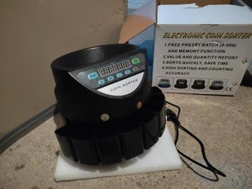 Electronic Coin Sorter - muntenteller/sorteerder Euro beschikbaar voor biedingen
