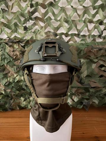 FAST-SF High Cut helmet ARAMID - NIJ Niveau LLLA + Balaclava beschikbaar voor biedingen