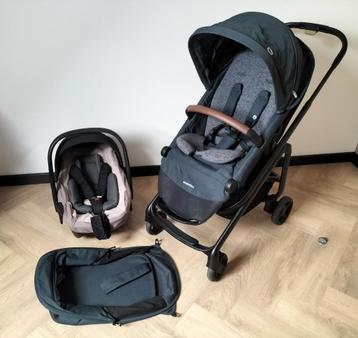 Maxi Cosi 3-in-1 kinderwagen Lila XP + SP + Pebble 360 beschikbaar voor biedingen