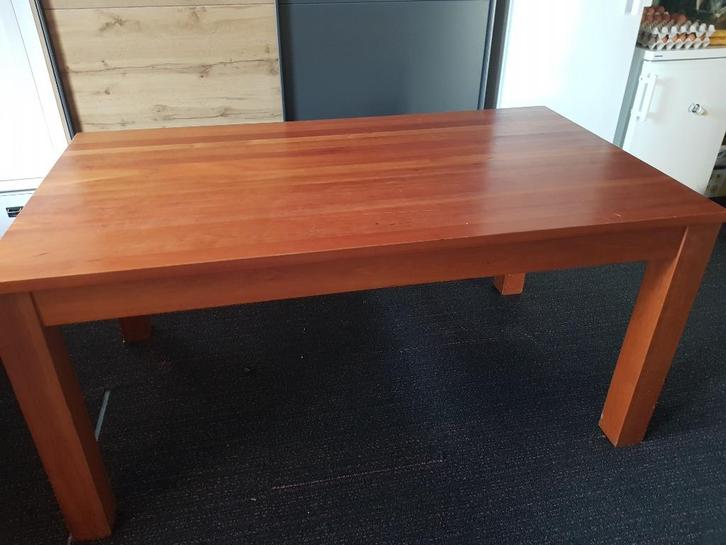 eettafel, Huis en Inrichting, Tafels | Eettafels, Gebruikt, 50 tot 100 cm, 150 tot 200 cm, Vier personen, Rechthoekig, Kersenhout