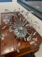 Plafond lamp met kristallen, Huis en Inrichting, Lampen | Plafondlampen, Ophalen, Gebruikt