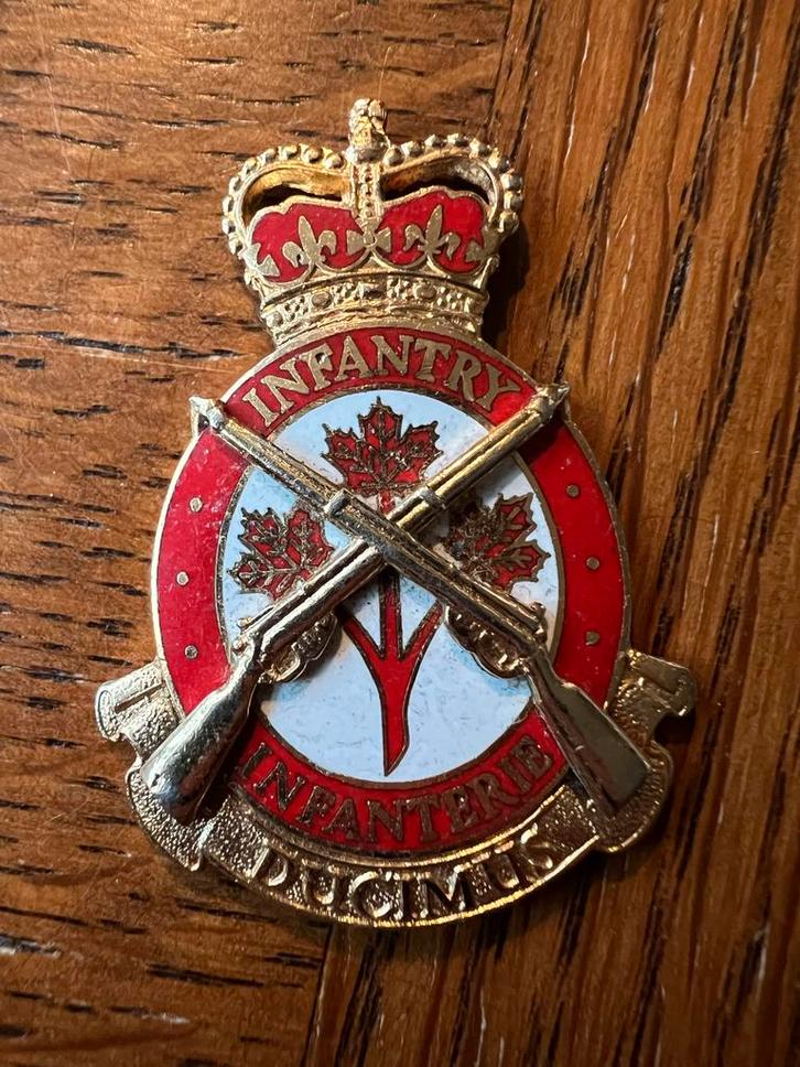 Infanterie Embleem/Badge, Verzamelen, Militaria | Algemeen, Overige soorten, Embleem of Badge, Engeland, Ophalen of Verzenden