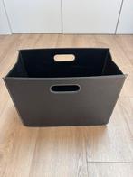 Moderne zwarte Brabantia lectuurmand, Huis en Inrichting, Woonaccessoires | Krantenbakken en Lectuurbakken, Ophalen, Zo goed als nieuw