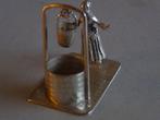 Miniatuur zilver CX3 vrouw aan waterput zilveren miniaturen, Verzenden, Zilver