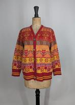 Kleurrijk Jacquard Wollen Vest - Maat 36/40, Maat 38/40 (M), Overige kleuren, Geen idee, Ophalen of Verzenden