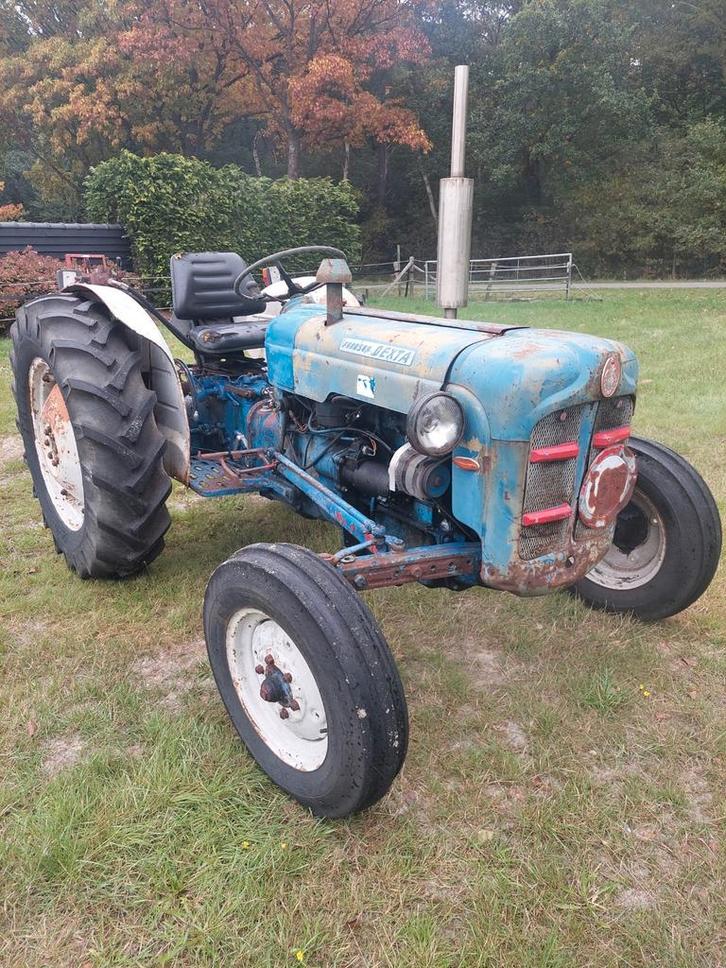 Fordson dexta trekker landbouwwagen, Zakelijke goederen, Agrarisch | Tractoren, 5000 tot 7500, Ford, tot 80 Pk, Oldtimer, Ophalen of Verzenden