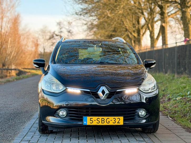 Renault Clio Energy TCe 90pk S&S 2013 Zwart, Auto's, Renault, Particulier, Clio, Benzine, A, Stationwagon, Handgeschakeld, Origineel Nederlands