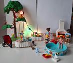playmobil familiefeest met barbecue 9272, Ophalen of Verzenden, Gebruikt, Complete set