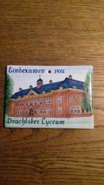 Drachtster lyceum tegeltje  (Pleysant Leeuwarden ), Ophalen of Verzenden