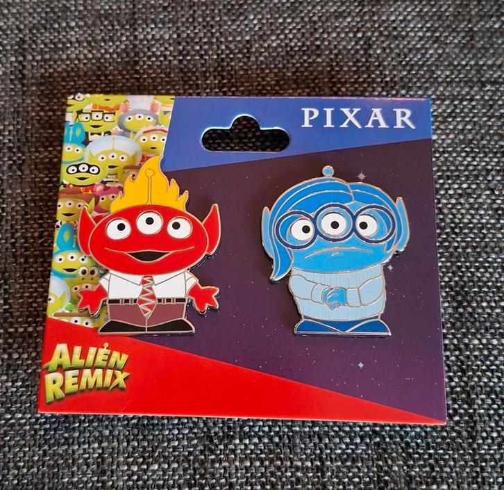 Inside Out Alien Remix pin-set - Disneyland Parijs (nieuw), Verzamelen, Speldjes, Pins en Buttons, Nieuw, Speldje of Pin, Ophalen of Verzenden