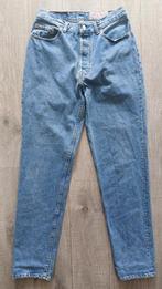 Vintage 90s Levis 901 jeans USA made, Blauw, Ophalen of Verzenden, Zo goed als nieuw, W33 - W36 (confectie 42/44)