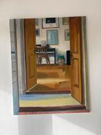 Kees Koonen - 'In mijn huis' - Schilderij, Antiek en Kunst, Ophalen