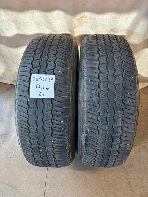 2x 265-65-18 - Dunlop Grandtrek AT30 - Terreinbanden, Auto-onderdelen, Banden en Velgen, Band(en), Zomerbanden, 18 inch, 265 mm