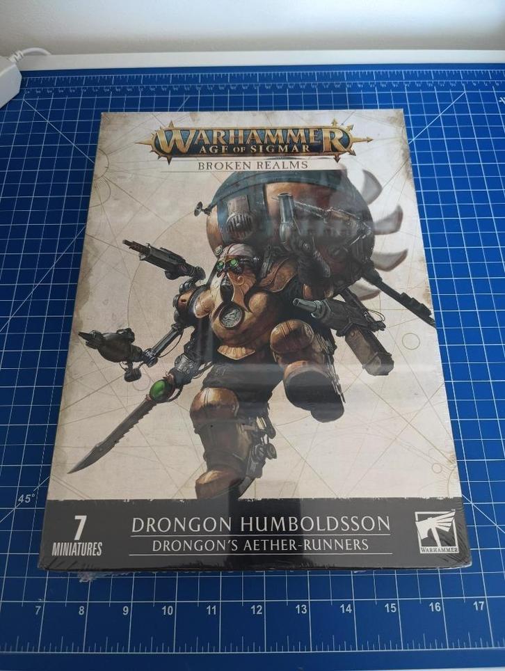 Warhammer Aos Drongon Humboldsson Aether Runners New, Hobby en Vrije tijd, Wargaming, Nieuw, Warhammer, Figuurtje(s), Geverfd