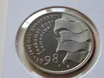 Rabobank munt Herdenkingsmunt 100 jaar 1998, Postzegels en Munten, Ophalen of Verzenden, Koningin Beatrix, Losse munt