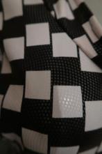 Exclusieve jurk Marlijn Amsterdam zwart wit hoody met oranje, Maat 38/40 (M), Overige kleuren, Verzenden, Marlijn Amsterdam