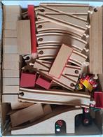 Houten Brio Treinbaan met Accessoires, Ophalen, Gebruikt