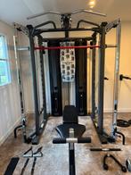 Maximum Inspire SCS Smith Cage System Incl halterbank, Sport en Fitness, Ophalen, Zo goed als nieuw, Metaal, Krachtstation