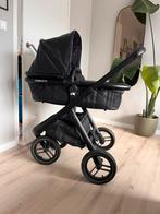 Dubatti one kinderwagen zwart leer, special edition, Ophalen, Gebruikt, Overige merken