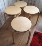 Houten IKEA - Krukken kruk  (5) - Frosta, Ophalen, Gebruikt, Hout