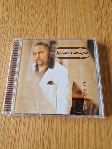 Gerald Albright ‎– Live To Love CD beschikbaar voor biedingen