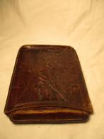antiek sigaar etui jagers, Verzamelen, Rookartikelen, Aanstekers en Luciferdoosjes, Verzenden, Sigarenbandjes