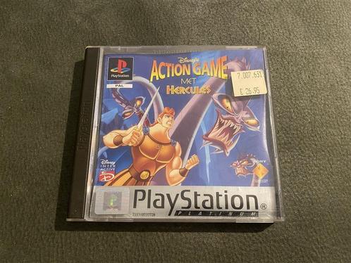 playstation 1 - action game met hercules [875], Spelcomputers en Games, Games | Sony PlayStation 1, Zo goed als nieuw, 1 speler