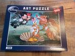Disney art puzzel 1000 stukjes - compleet, Ophalen of Verzenden, 500 t/m 1500 stukjes, Gebruikt, Legpuzzel