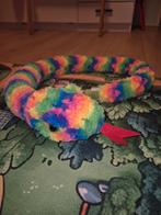 Kleurrijke Knuffelslang, Kinderen en Baby's, Speelgoed | Knuffels en Pluche, Ophalen, Zo goed als nieuw, Overige typen