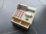 Houten kassa met drukknoppen en papierrol, nieuw, Ophalen of Verzenden, Zo goed als nieuw