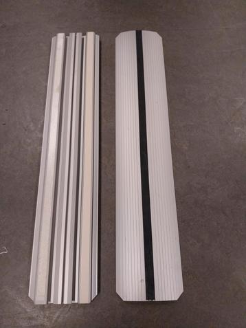 Aluminium kabelgoot 80cm lang en 15,5cm breed