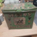 Seger Java koffie en thee winkelblik., Ophalen of Verzenden, Gebruikt, Koffie