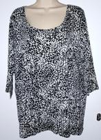 H&M top maat 3XL (48), Ophalen of Verzenden, Zo goed als nieuw, Zwart, Shirt of Top