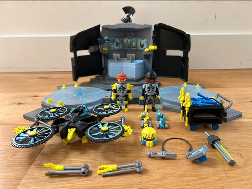 PLAYMOBIL Dr. Drone's commandocentrum - 9250, Kinderen en Baby's, Speelgoed | Playmobil, Zo goed als nieuw, Complete set, Ophalen of Verzenden