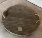 Gusta Plateau, Huis en Inrichting, Woonaccessoires | Dienbladen, Ophalen, Zo goed als nieuw, Rond, Hout