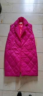 Fuchsia Roze lange bodywarmer 65 o tot o lengte 102, Kleding | Dames, Maat 42/44 (L), Monday afternoon, Ophalen of Verzenden, Roze