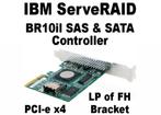 LSI 4-Port JBOD 3G PCI-e x4 SAS SATA RAID Controllers, Desktop, Gebruikt, Ophalen of Verzenden, SATA