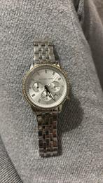 Michael Kors horloge zilver, Overige merken, Staal, Gebruikt, Ophalen of Verzenden