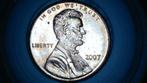 2007 Lincoln cent met Die Chip, Ophalen of Verzenden, Noord-Amerika, Losse munt